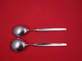 Argo by Georg Jensen Sterling Silver Salad Serving 2 pc Set HH WS  9"