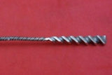 Square Twist #5 by Whiting Sterling Silver Sugar Sifter Gold Washed 4-Lobe 7"