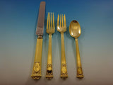San Lorenzo Gold by Tiffany and Co. Sterling Silver Flatware Set Service Vermeil