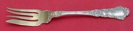 Baronial Old by Gorham Sterling Silver Fish Fork Gold Washed Fancy 7"