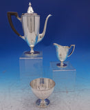 Windham by Tiffany and Co Sterling Silver Tea Set 3pc Coffee Sugar Creamer #1369