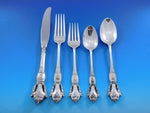 Beauvoir by Tuttle Sterling Silver Flatware Set for 12 Service 63 pieces