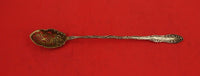 Old English by Towle Sterling Olive Spoon GW Pierced fancy shoulders long 8 1/2"