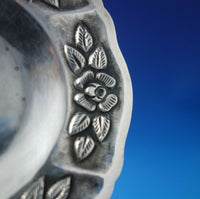 Aztec Rose by Unknown Mexican Sterling Silver Serving Plate Oval (#4997)