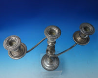 Prelude by International Sterling Silver Candelabra Pair 3-Light #12465 (#5608)