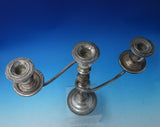 Prelude by International Sterling Silver Candelabra Pair 3-Light #12465 (#5608)