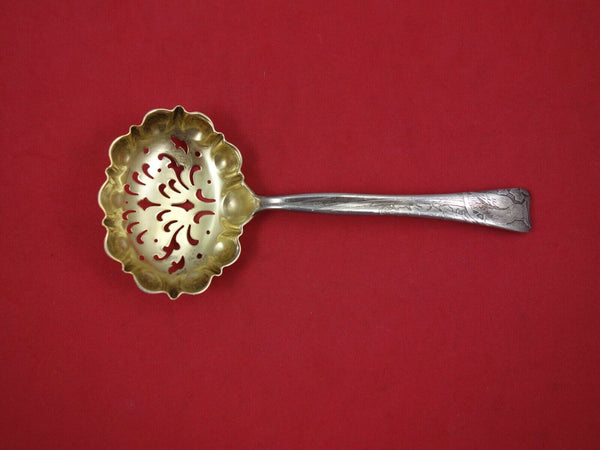 Lap Over Edge Acid Etched by Tiffany Sterling Sugar Sifter GW w/ Fly Catcher 6"