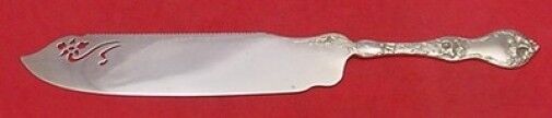 Les Cinq Fleurs by Reed & Barton Sterling Silver Cake Saw Pierced 10 1/4"