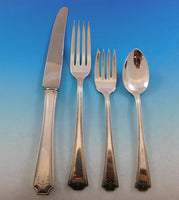 Adam by National Sterling Silver Flatware Set for 12 Service 102 Pc Dinner