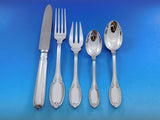 Empire by Buccellati Italy Sterling Silver Flatware for 12 Set 69 pcs Dinner