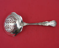 Imperial Chrysanthemum by Gorham Sterling Silver Ice Spoon Flowers Leaves 8 1/2"
