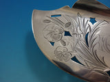 Egyptian Revival by Wendt Sterling Silver Fish Serving Set 3-D Bright-Cut Lotus