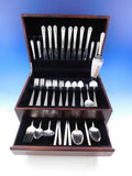 Satin Beauty by Oneida Sterling Silver Flatware Set for 8 Service 55 pieces