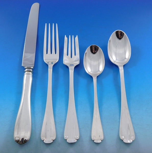Flemish by Tiffany and Co Sterling Silver Flatware Set Service 42 pieces Dinner