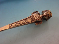 Bust by Gorham Sterling Silver Fish Serving Set 3D Brite Cut Figural Museum