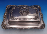 Grande Baroque by Wallace Silverplate Vegetable Server Dish Covered Double #8481