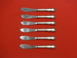 Georgian Rose by Reed & Barton Sterling Silver Trout Knife Set 6pc. Custom