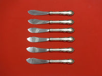 Georgian Rose by Reed & Barton Sterling Silver Trout Knife Set 6pc. Custom