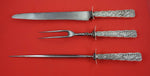 Saint Cloud by Gorham Sterling Silver Roast Carving Set 3-Piece knife 13 3/4"