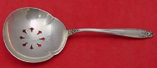 Prelude by International Sterling Silver Nut Spoon Pierced 4 3/4"