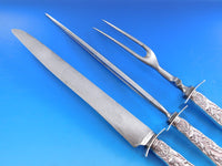 Saint Cloud by Gorham Sterling Silver Roast Carving Set 3-Piece w/mono 14"