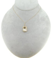 14k Rose Gold 7.60 Carat Genuine Natural Morganite Pendant Custom (#J4570)