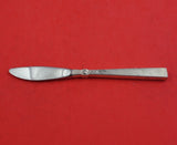 Dawn Rose by International Sterling Silver Butter Spreader Hollow Handle 6 5/8"