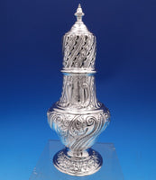 Sibray, Hall and Co English Victorian Sterling Silver Muffineer c. 1889 (#8083)