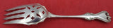 Old Colonial by Towle Sterling Silver Salad Serving Fork Fancy Pierced 9 1/8"
