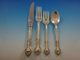 Amaryllis by Manchester Sterling Silver Flatware Service For 12 Set 74 Pieces