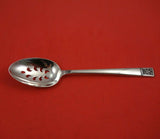 Laureate by Towle Sterling Silver Serving Spoon Pierced 9-Hole Original 8 3/4"