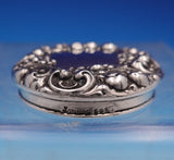 La Pierre Sterling Silver Glass Dresser Jar GW Interior Non-Mono #464 (#9165)