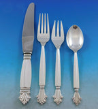 Acanthus by Georg Jensen Sterling Silver Flatware Set 8 Service 68 pcs Dinner