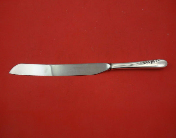 Blossom Time by International Sterling Silver Wedding Cake Knife Orig 12 1/2"