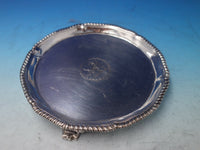 Thomas Heming English Georgian Sterling Silver Salver Tray Footed c.1766 (#5515)