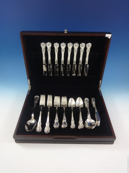 Old Master by Towle Sterling Silver Flatware Set For 8 Service 49 Pieces