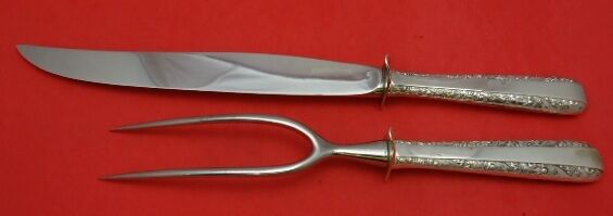 Candlelight by Towle Sterling Silver Roast Carving Set 2pc HHWS Vintage Heirloom