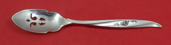 Rose Ballet by International Sterling Silver Olive Spoon Pierced 5 3/4" Custom