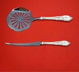 Rose Point by Wallace Sterling Silver Tomato Serving Set 2pc HHWS Custom Made