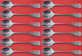 Palm by Tiffany and Co Sterling Silver Demitasse Spoon Set 12 pieces 4 1/8"