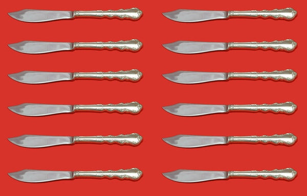 Angelique by International Sterling Silver Fish Knife Custom Set 12pcs 8 1/4"