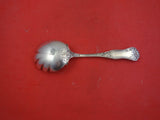 American Beauty by Shiebler Sterling Silver Berry Spoon scalloped 8 1/2"