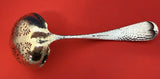 Applied Metals by Gorham Sterling Sugar Sifter Ladle GW Copper Gold Leaves 6 7/8