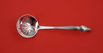 Dansk Guldsmedes Sterling Silver Sugar Sifter w/ leaf & berry handle 5 7/8"
