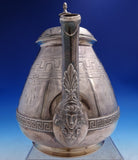 Figural Bust by George Sharp Sterling Silver Tea Pot Etruscan Design (#8712)