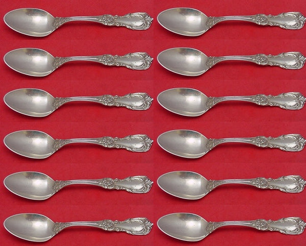 Burgundy by Reed and Barton Sterling Silver Teaspoon Set 12 pieces 6"