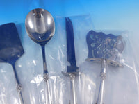 Grande Baroque by Wallace Sterling Silver Brunch Serving Set 5pc HH WS Custom