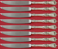 Old Colonial by Towle Sterling Silver Steak Knife Set 8pc Not Serrated Custom