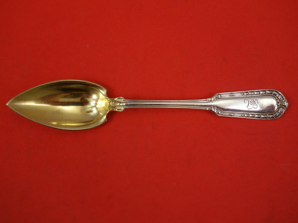 Chesterfield by Gorham Sterling Silver Grapefruit Spoon Gold Washed Orig 5 3/4"