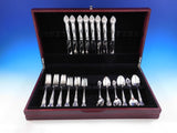 English Gadroon by Gorham Sterling Silver Flatware Set 8 Service 40 pcs Dinner